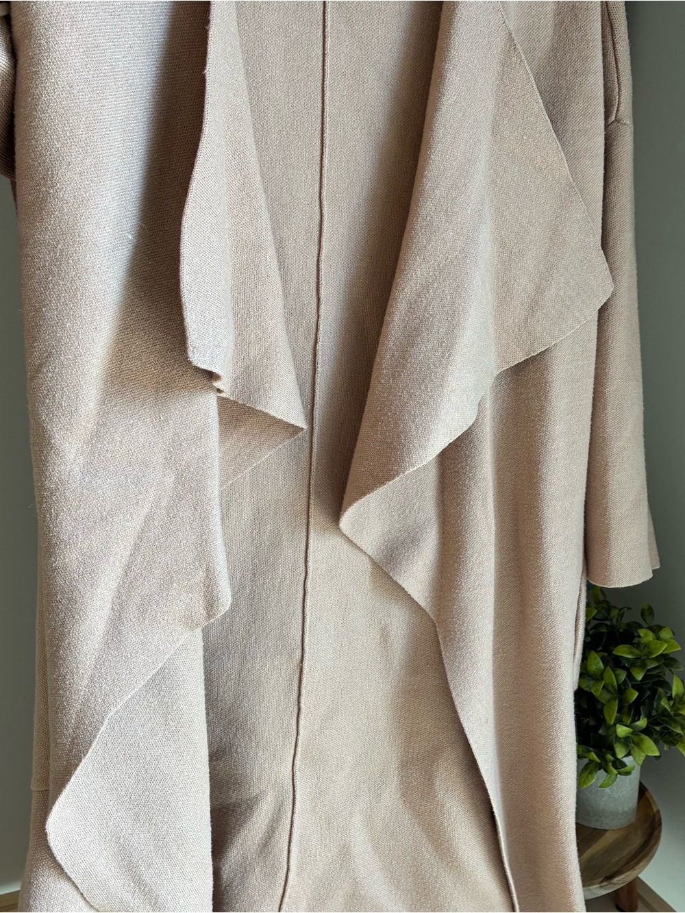 SNDYS × Revolve Long Cardigan Sz S
Tan Tia Knit Open Front Duster Pockets - Picture 2 of 9